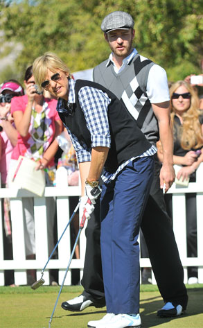 Justin Timberlake, Ellen Degeneres Justin Timberlake, Ellen Degeneres